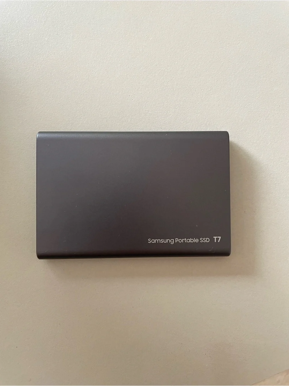 Samsung Portable SSD T7 - Charcoal Titan Gray MU - PC1T0T